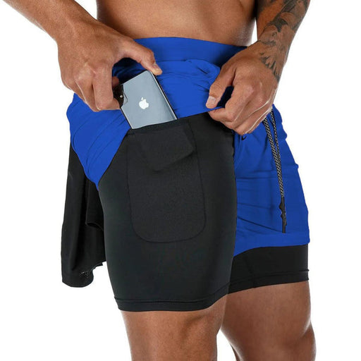 Short de Fitness de Compression - Berserk Bleu-MANGA SHOP-Manga Shop