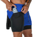 Short de Fitness de Compression - Berserk Bleu-MANGA SHOP-Manga Shop
