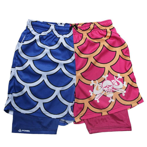 Short de Fitness de Compression - One Piece Kaido-MANGA SHOP-Manga Shop