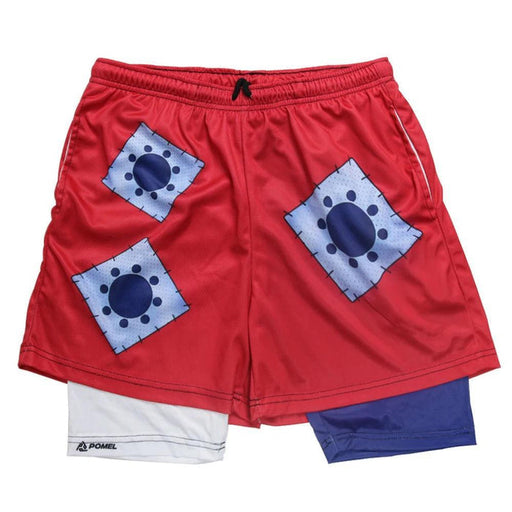 Short de Fitness de Compression - One Piece Luffy Wano Kuni-MANGA SHOP-Manga Shop