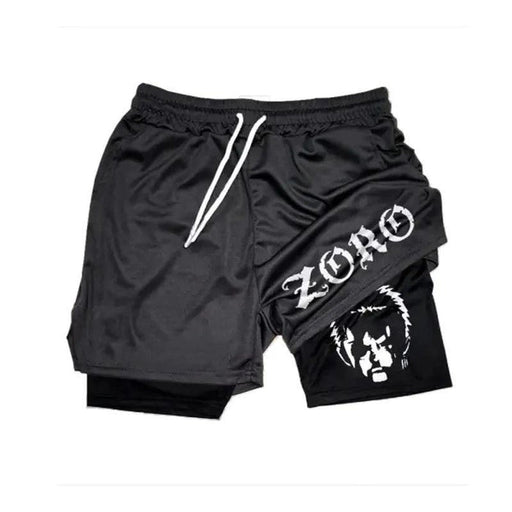 Short de Fitness de Compression - One Piece Roronoa Zoro-MANGA SHOP-Manga Shop