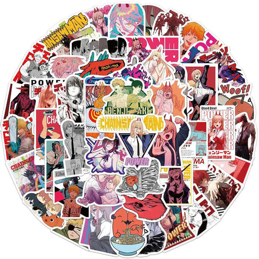 Stickers Chainsaw Man - 50PCS-Manga Shop-Manga Shop
