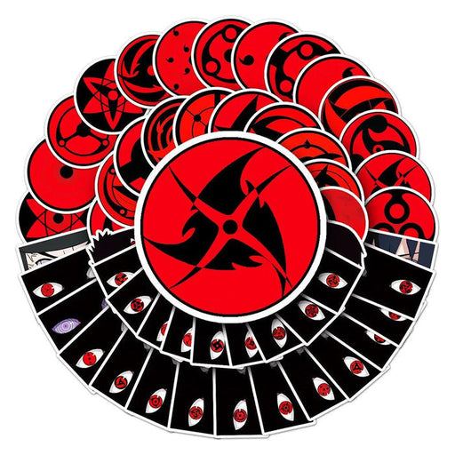 Stickers Naruto Sharingan - 50PCS-Manga Shop-Manga Shop