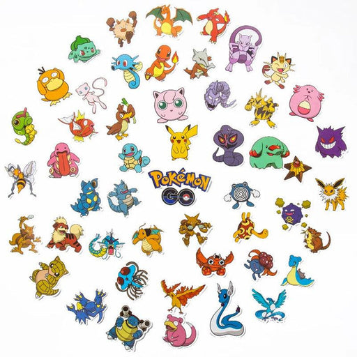 Stickers Pokémon - 50PCS GO-Manga Shop-Manga Shop