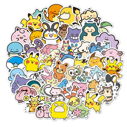 Stickers pokémon - 50PCS-Manga Shop-Manga Shop