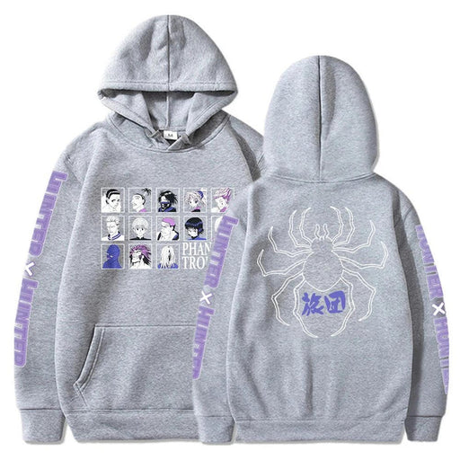 Sweat Hunter x Hunter - Brigade Fantôme-MANGA SHOP-Gris-XS-Manga Shop
