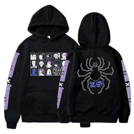 Sweat Hunter x Hunter - Brigade Fantôme-MANGA SHOP-Noir-XS-Manga Shop