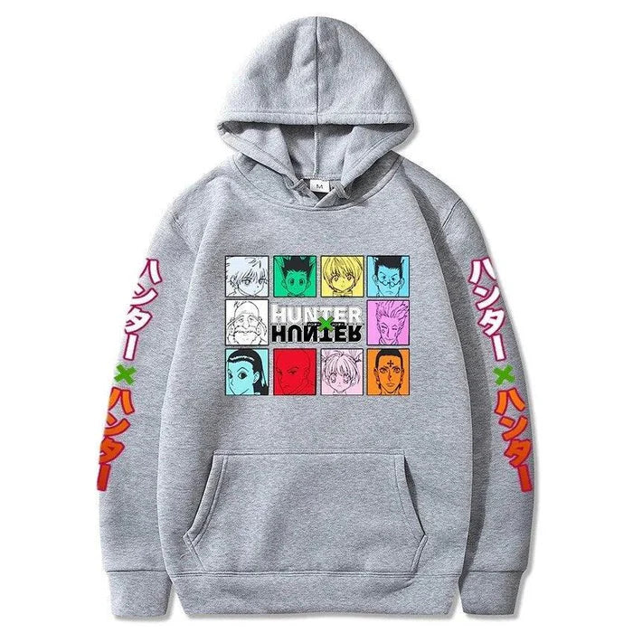 Sweat Hunter x Hunter - Gon & Cie-Manga Shop-Gris-XS-Manga Shop
