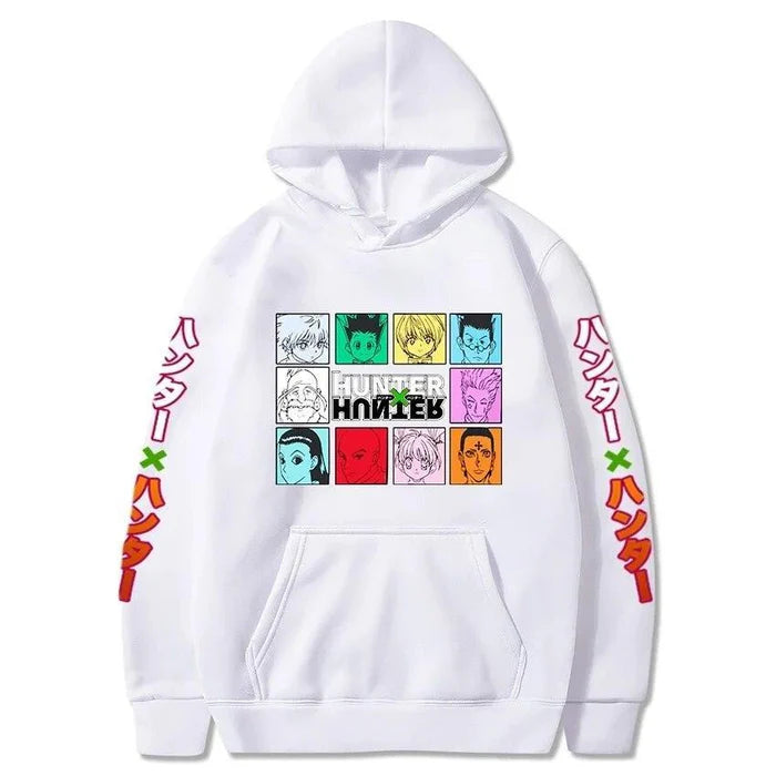 Sweat Hunter x Hunter - Gon & Cie-Manga Shop-Blanc-XS-Manga Shop