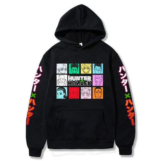 Sweat Hunter x Hunter - Gon & Cie-Manga Shop-Noir-XS-Manga Shop