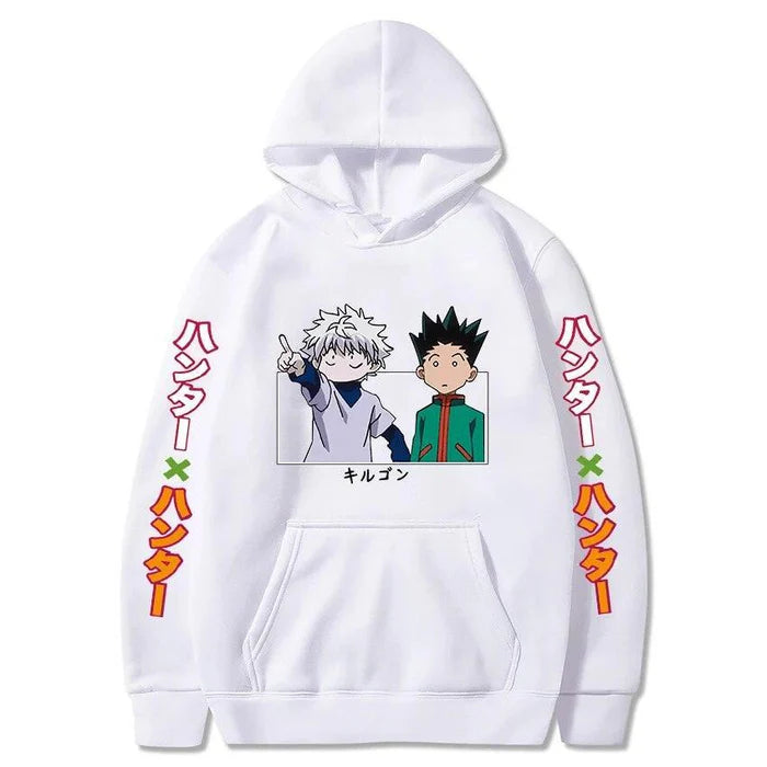 Sweat Hunter x Hunter - Gon x Kilua-Manga Shop-Blanc-XS-Manga Shop