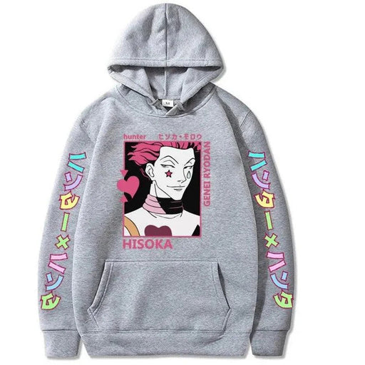 Sweat Hunter x Hunter - Hisoka Morow-Manga Shop-Gris-XS-Manga Shop