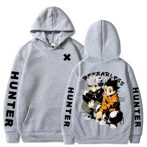 Sweat Hunter x Hunter - Inséparable-Manga Shop-Gris-XS-Manga Shop