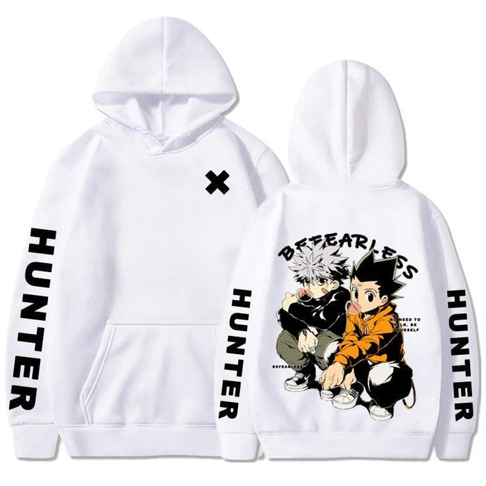 Sweat Hunter x Hunter - Inséparable-Manga Shop-Blanc-XS-Manga Shop