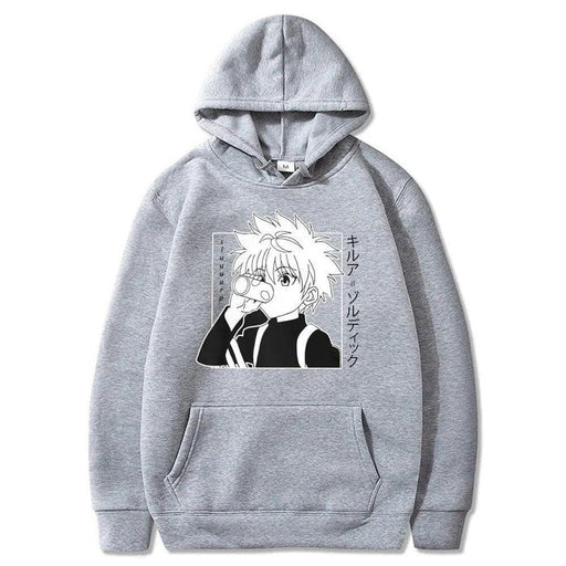 Sweat Hunter x Hunter - Kirua-Manga Shop-Gris-XS-Manga Shop