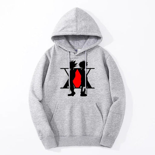 Sweat Hunter x Hunter-MANGA SHOP-Gris-XS-Manga Shop