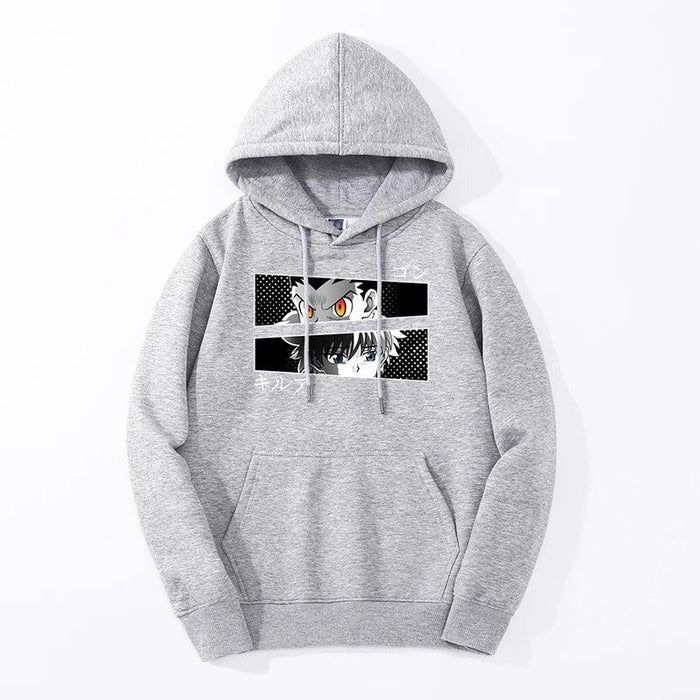 Sweat Hunter x Hunter - Zoldik x Freecss-MANGA SHOP-Gris-XS-Manga Shop
