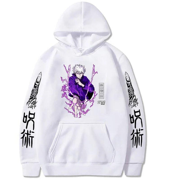 Sweat Jujutsu Kaisen - Cursed Energy-MANGA SHOP-Blanc-XS-Manga Shop