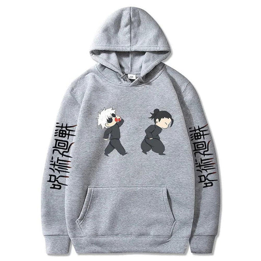 Sweat Jujutsu Kaisen - Cute Kaisen-MANGA SHOP-Gris-XS-Manga Shop