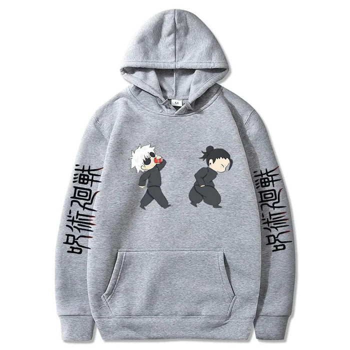 Sweat Jujutsu Kaisen - Cute Kaisen-MANGA SHOP-Gris-XS-Manga Shop