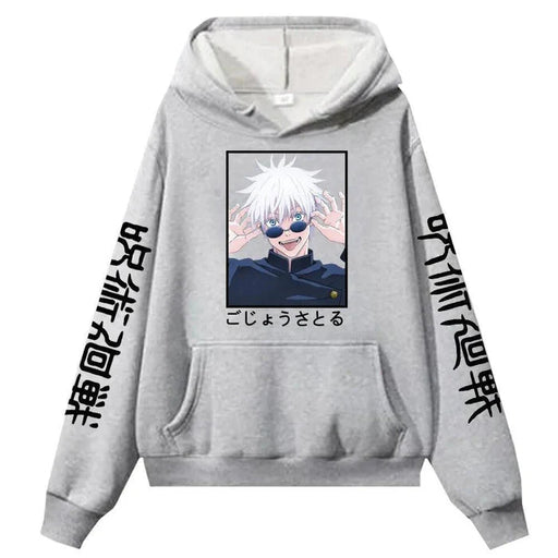 Sweat Jujutsu Kaisen - G.Satoru-Manga Shop-Gris-XS-Manga Shop