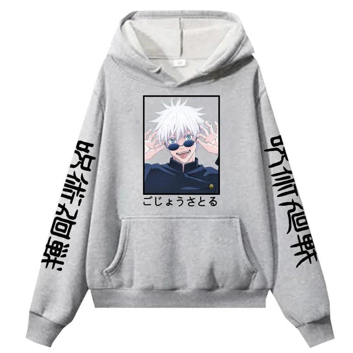 Sweat Jujutsu Kaisen - G.Satoru-Manga Shop-Gris-XS-Manga Shop