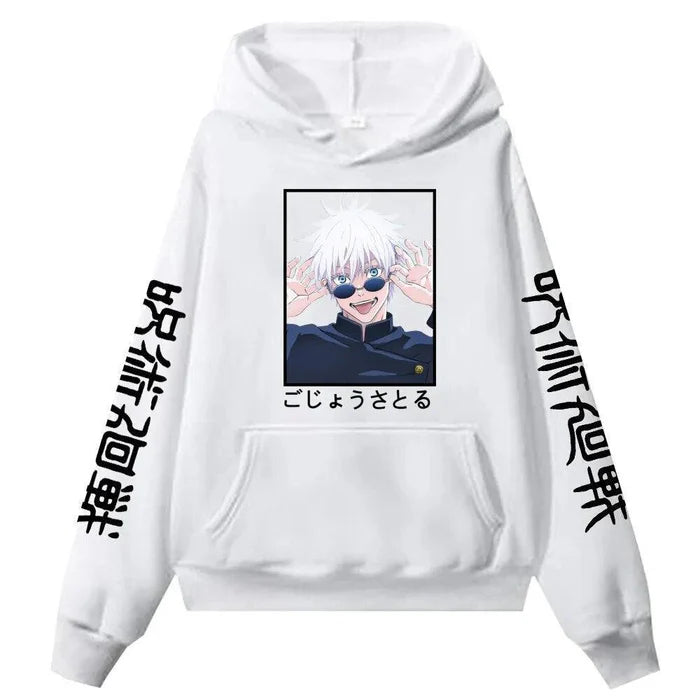 Sweat Jujutsu Kaisen - G.Satoru-Manga Shop-Blanc-XS-Manga Shop