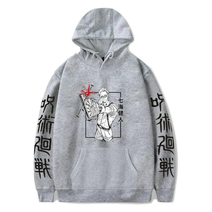 Sweat Jujutsu Kaisen - Kento Nanami-MANGA SHOP-Gris-XS-Manga Shop