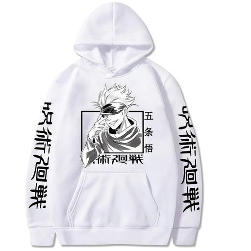 Sweat Jujutsu Kaisen - S.Gojo-Manga Shop-Blanc-XS-Manga Shop