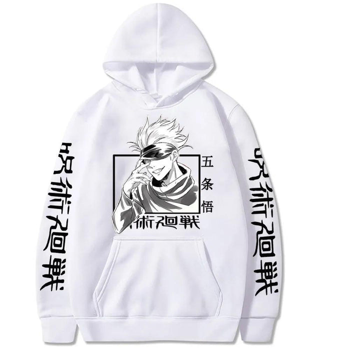 Sweat Jujutsu Kaisen - S.Gojo-Manga Shop-Blanc-XS-Manga Shop