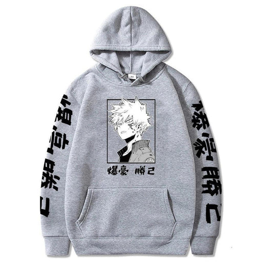 Sweat My Hero Academia - Bakugo-Manga Shop-Gris-XS-Manga Shop