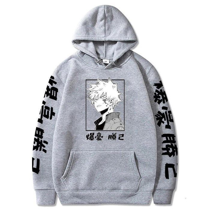 Sweat My Hero Academia - Bakugo-Manga Shop-Gris-XS-Manga Shop