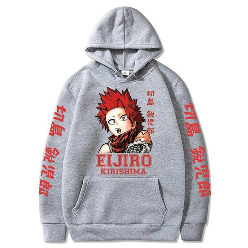 Sweat My Hero Academia - Eijiro Kirishima-Manga Shop-Gris-XS-Manga Shop