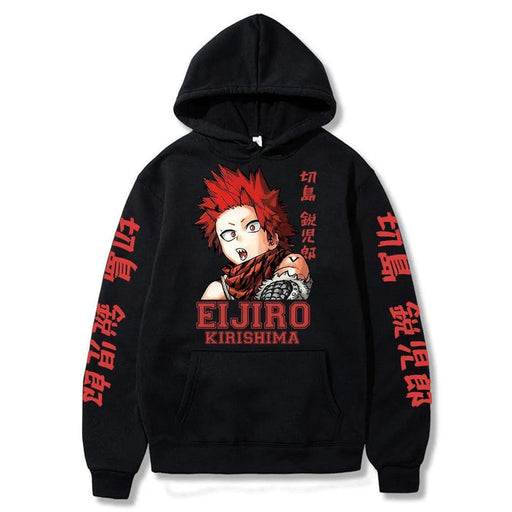 Sweat My Hero Academia - Eijiro Kirishima-Manga Shop-Noir-XS-Manga Shop