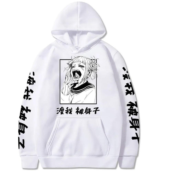 Sweat My Hero Academia - Himiko Toga-Manga Shop-Blanc-XS-Manga Shop