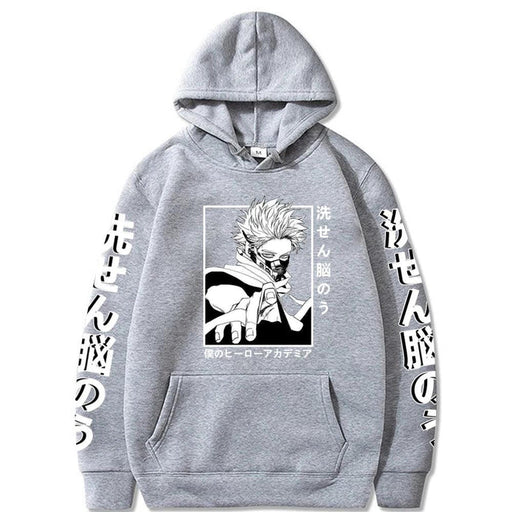 Sweat My Hero Academia - Hitoshi Shinso-MANGA SHOP-Gris-XS-Manga Shop