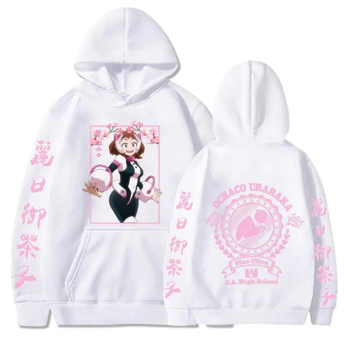 Sweat My Hero Academia - Ochaco Uraraka-MANGA SHOP-Blanc-XS-Manga Shop