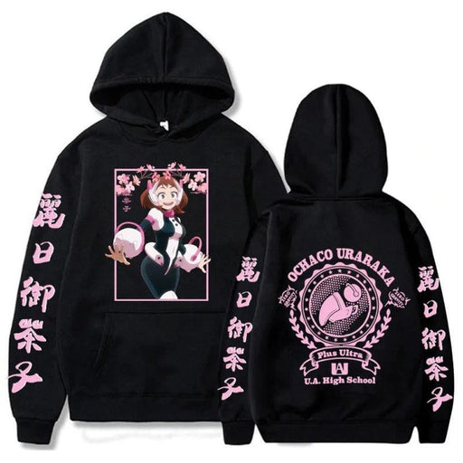 Sweat My Hero Academia - Ochaco Uraraka-MANGA SHOP-Noir-XS-Manga Shop