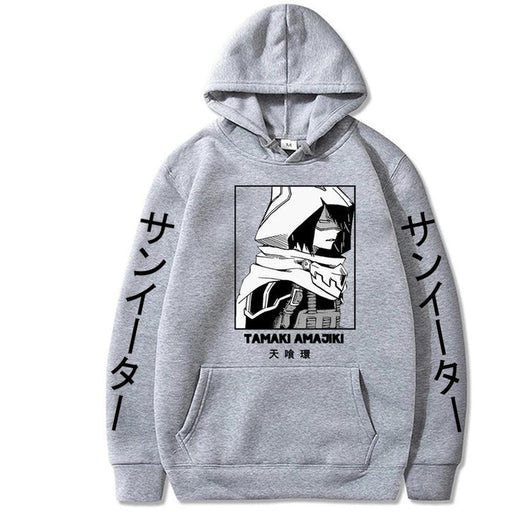Sweat My Hero Academia - Tamaki Amajiki-MANGA SHOP-Gris-XS-Manga Shop