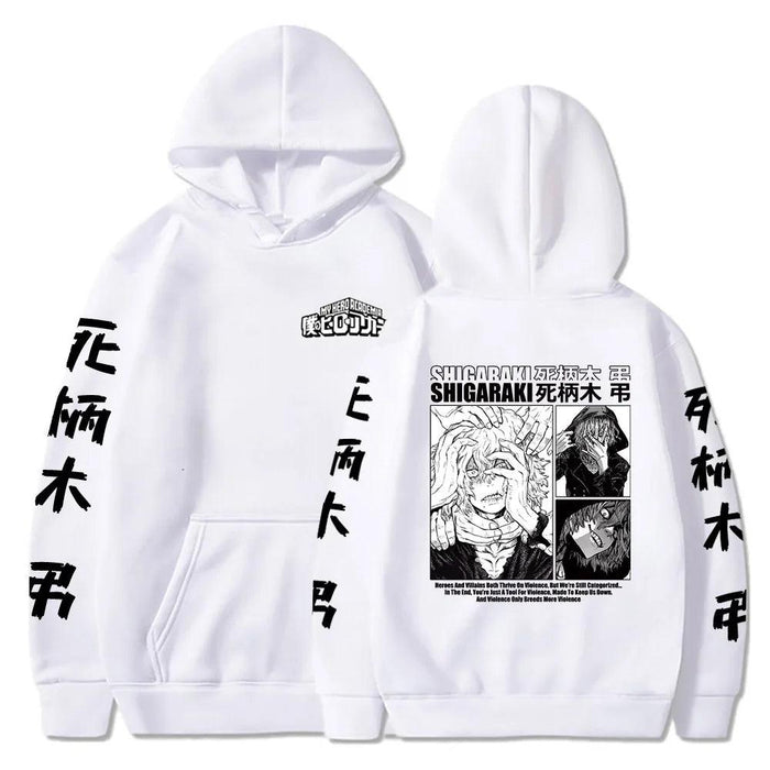 Sweat My Hero Academia - Tomura Shigaraki-MANGA SHOP-Blanc-XS-Manga Shop