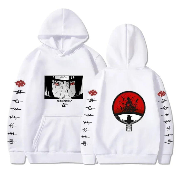 Sweat Naruto - Itachi Uchiwa-MANGA SHOP-Blanc-XS-Manga Shop