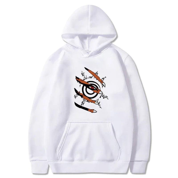 Sweat Naruto - Kyubi-MANGA SHOP-Blanc-XS-Manga Shop