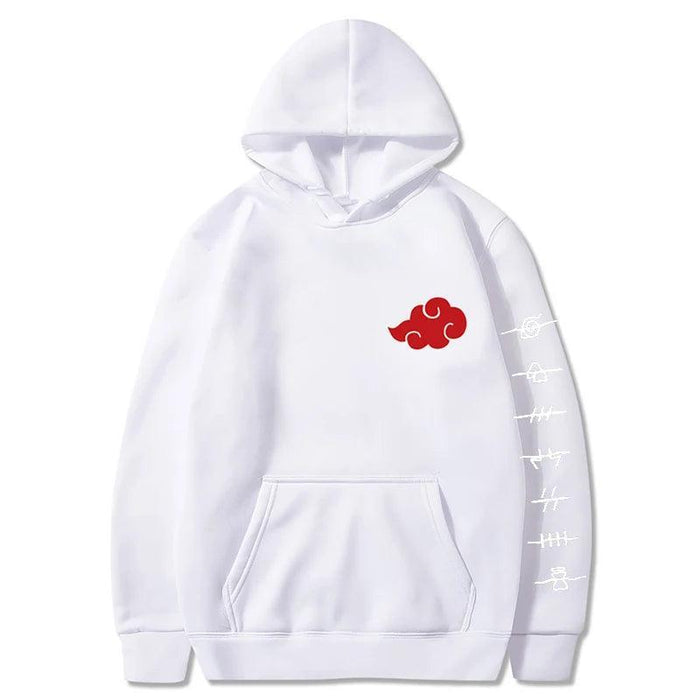 Sweat Naruto - Logo Akatsuki-Manga Shop-Blanc-XS-Manga Shop