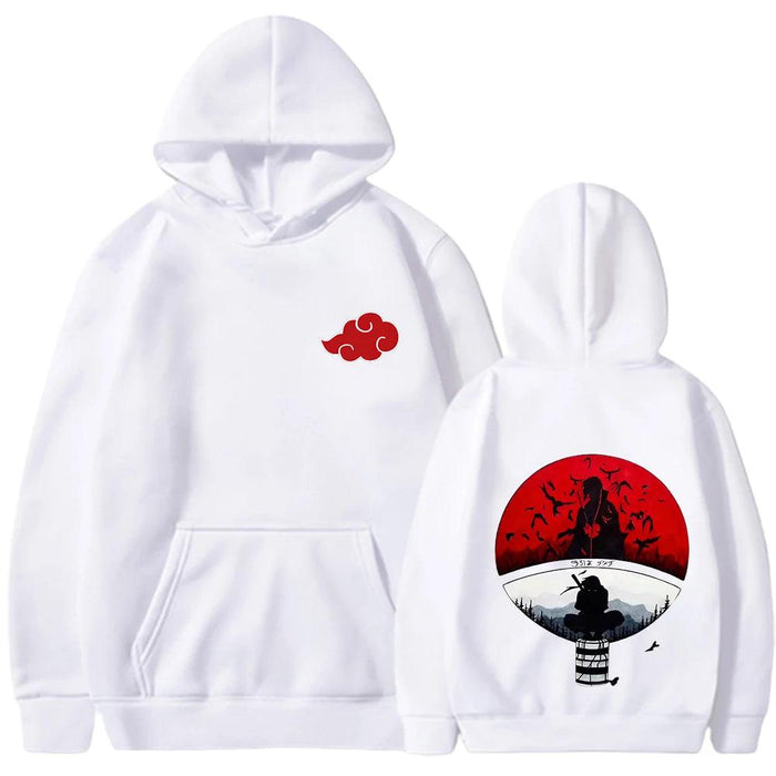 Sweat Naruto - Uchiwa-MANGA SHOP-Blanc-XS-Manga Shop