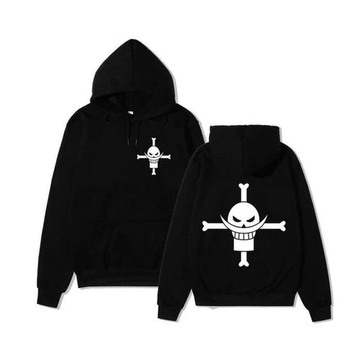 Sweat One Piece - Barbe Blanche-MANGA SHOP-Noir-XS-Manga Shop