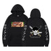Sweat One Piece - Green Blade-MANGA SHOP-Noir-XS-Manga Shop