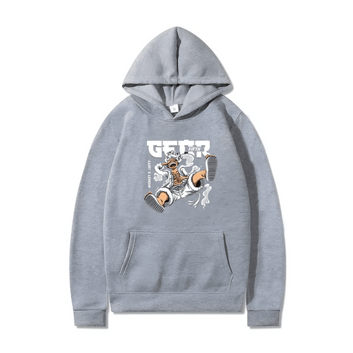Sweat One Piece - Luffy Nika-MANGA SHOP-Gris-XS-Manga Shop