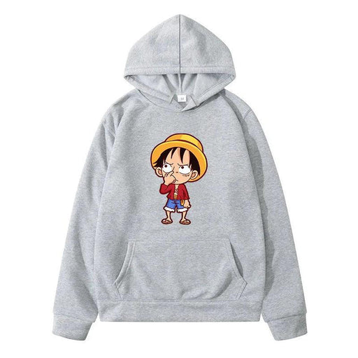 Sweat One Piece - Pirate King Bound-Manga Shop-Gris-XS-Manga Shop