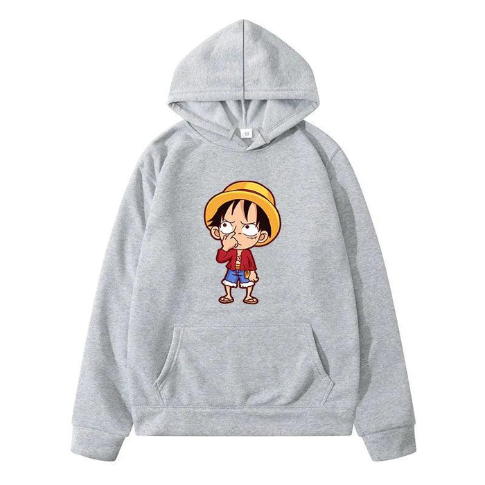 Sweat One Piece - Pirate King Bound-Manga Shop-Gris-XS-Manga Shop