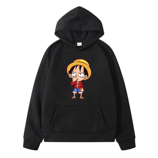 Sweat One Piece - Pirate King Bound-Manga Shop-Noir-XS-Manga Shop